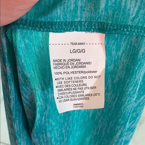 Under Armour Men's Teal Short Sleeve Tee - Picture 5 of 5